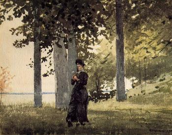 Winslow Homer : Woman with a Flower